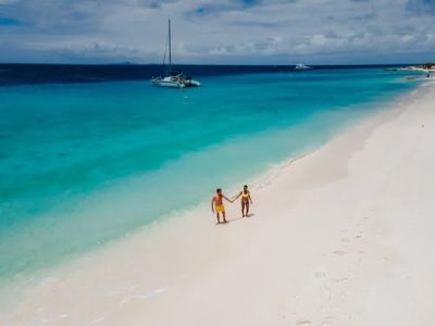 strand van Klein Curacao