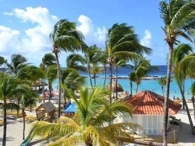 Mambo Beach Curacao palmboten